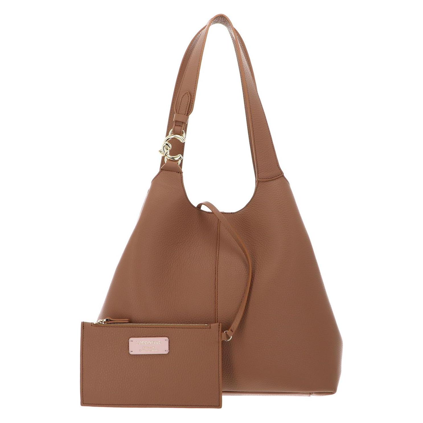 Coccinelle, Damen, Tasche, C-Easy Shopper, Braun