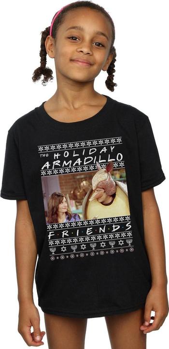 Immagine prodotto Friends Fair Isle Holiday Armadillo Maglietta Ragazze (128)
