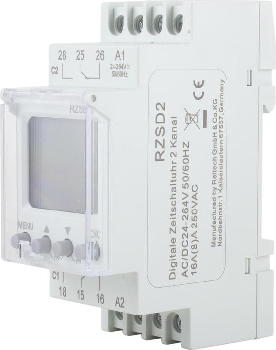 Immagine prodotto Reltech Timer digitale a 2 canali