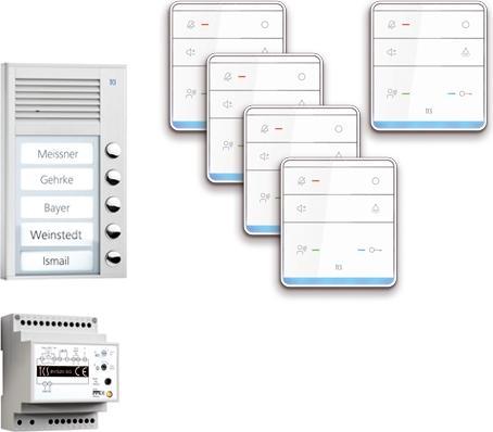 Produktbild TCS PPAF05-EN/01 pre pack Audio AP 5WE m.Aussenstation PAK