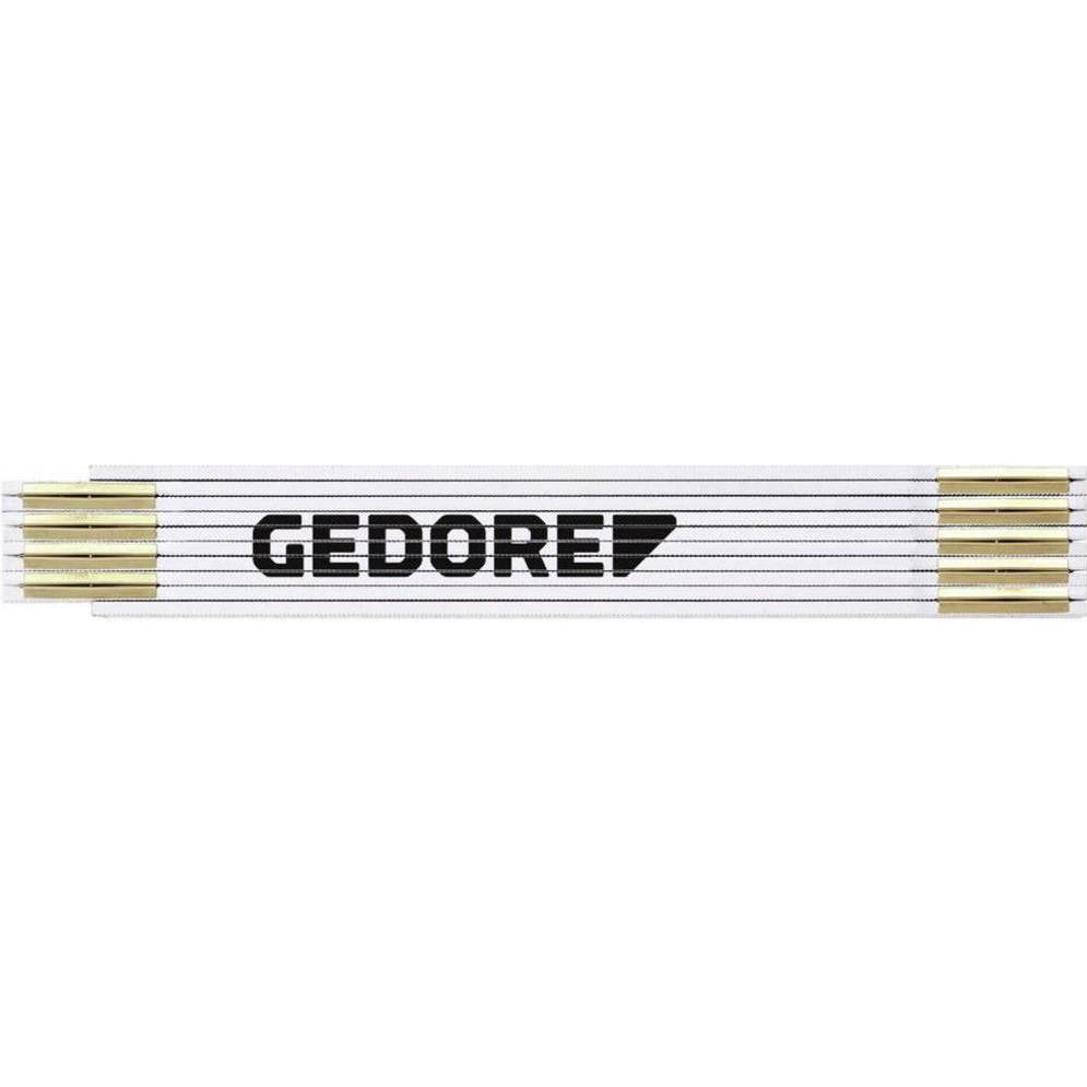 Gedore Red, Längenmesswerkzeug, red R94500002 Holzgliedermassstab 2m Kl.III Buche
