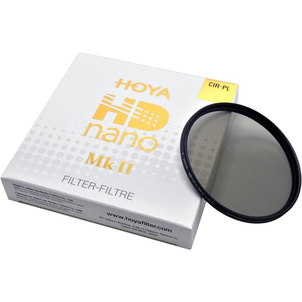 Thumbnail - Hoya HD Nano Mk II CIR-PL Filter (62 mm, Polarisationsfilter, 62 mm), Objektivfilter, Schwarz