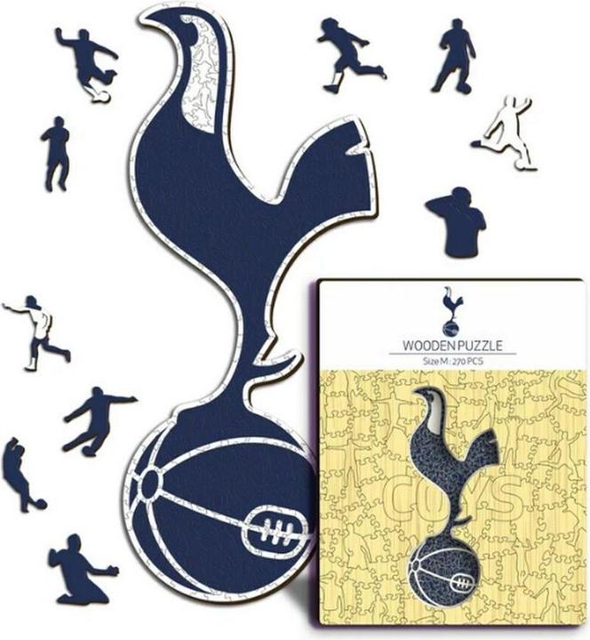 Immagine prodotto Iconic Tottenham Hotspur FC - Logo - Puzzle in Legno Taglia S (150 Pezzi) (150 pezzi)