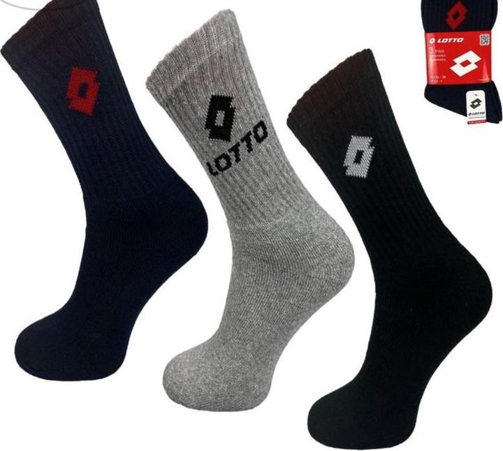 Lotto Frotteesocken Mix Farben Paar (2er Pack, 38 - 42)