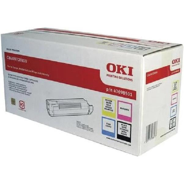 OKI, Toner, 43698501 (M, BK, Y, C)