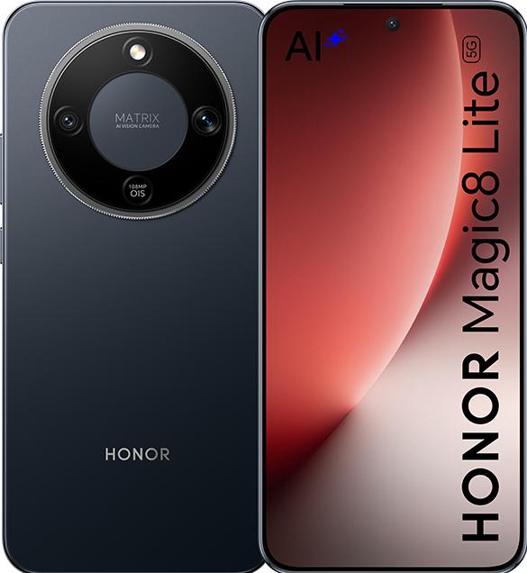 Honor Magic 8 Lite (512 GB, Midnight Black, 6.79", Dual SIM, 5G)