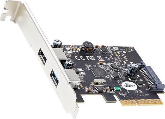 Actual product image StarTech .com 2-Port USB PCIe Adapter