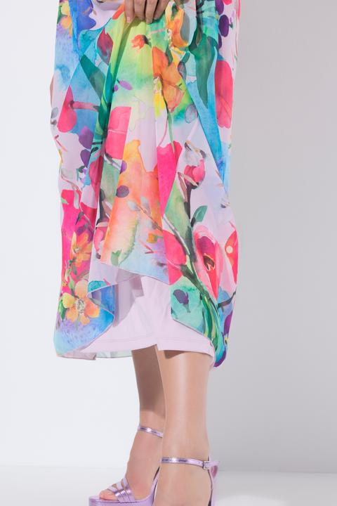 Produktbild Ulla Popken Maxi-Chiffonkleid (58)