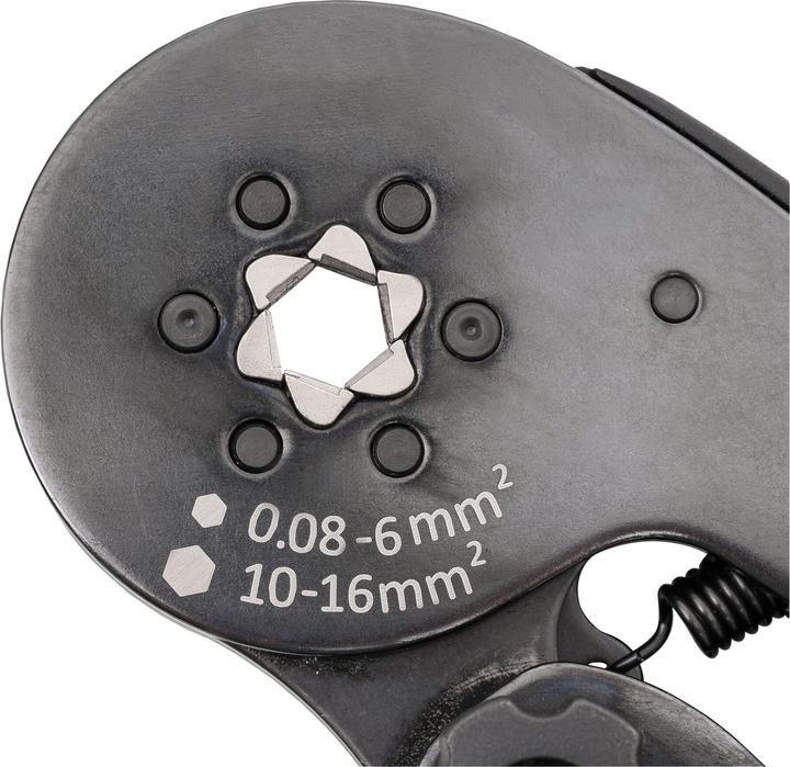 Image du produit Stier Pince à sertir pour embouts de câbles, sertissage hexagonal 16 mm² (185 mm)