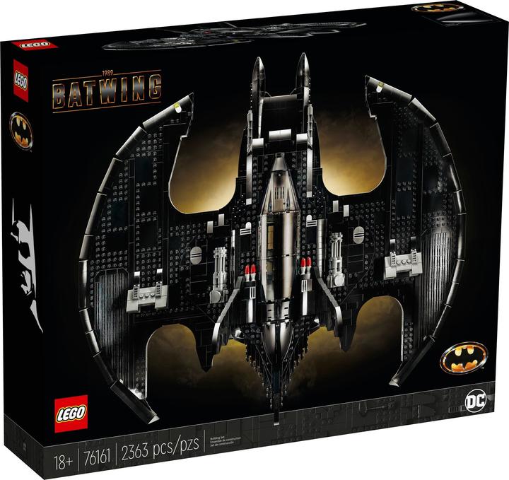 Actual product image LEGO 1989 Batwing (76161, LEGO DC, LEGO Rare Sets)