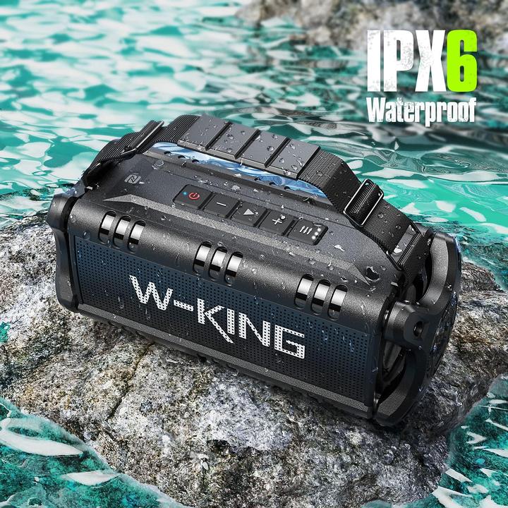 Image du produit W-king Haut-parleur Bluetooth (40 h, Fonctionnement sur batterie)