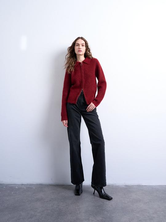 Immagine prodotto Spokey Normal geschnitten Hemdkragen Strickjacke Strickjacke (M)