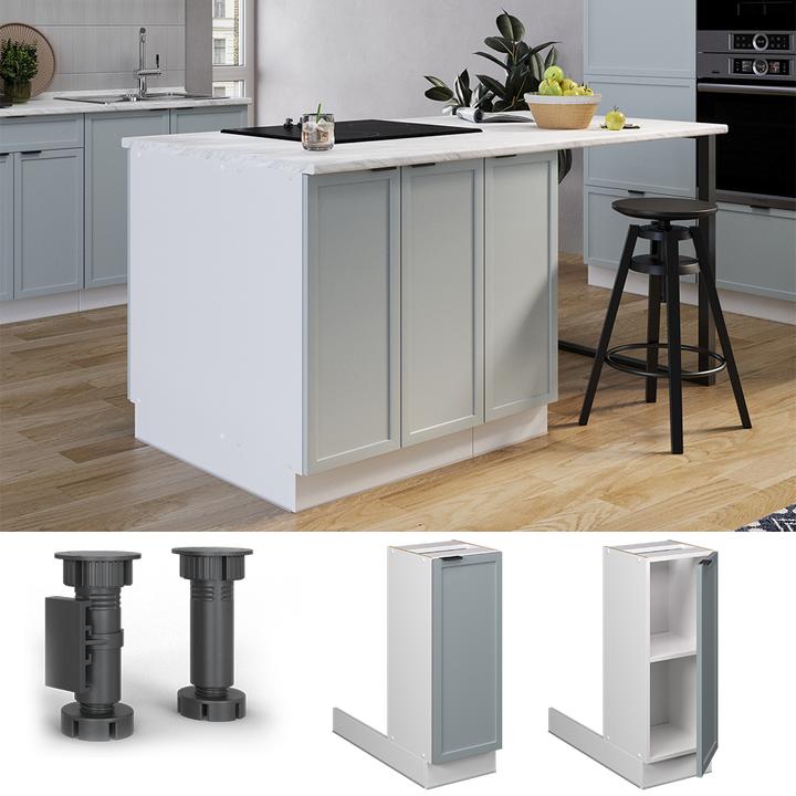 Image du produit Vicco Kücheninsel Fame-Line (30 x 30 x 82 cm)