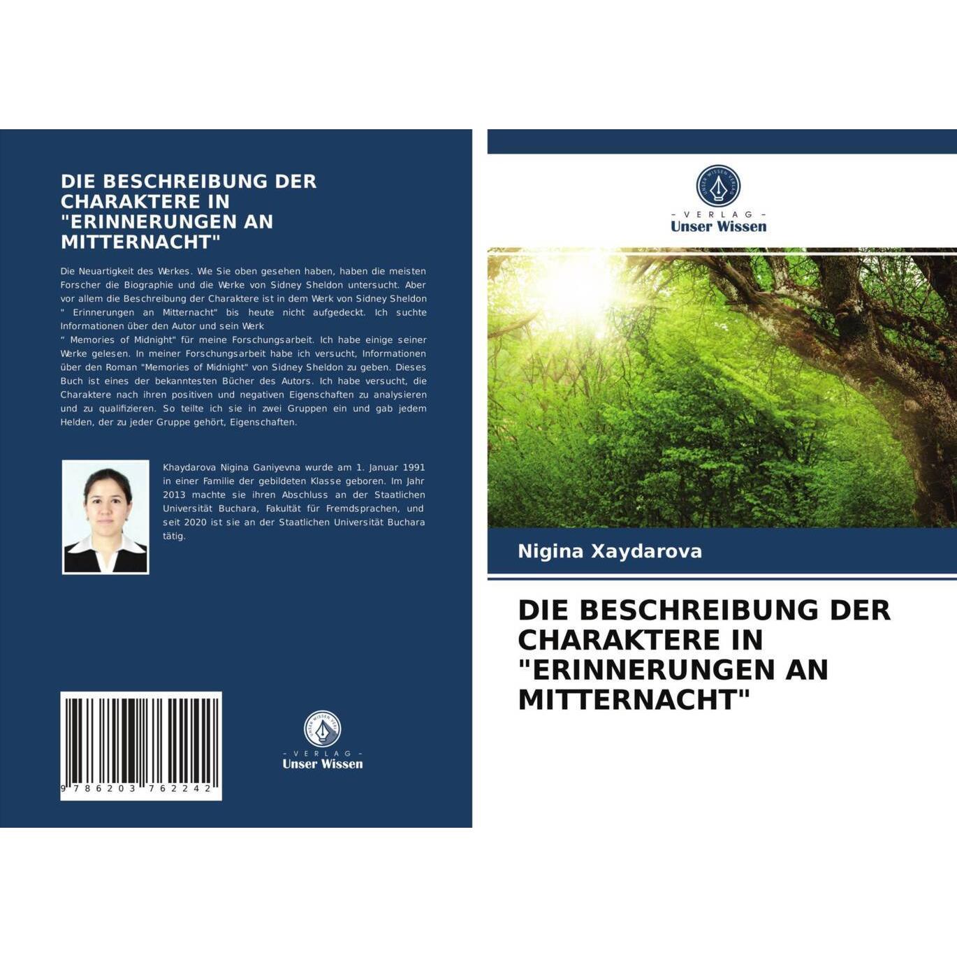 Die Beschreibung Der Charaktere In 'Erinnerungen An Mitternacht', Fachbücher von Nigina Xaydarova