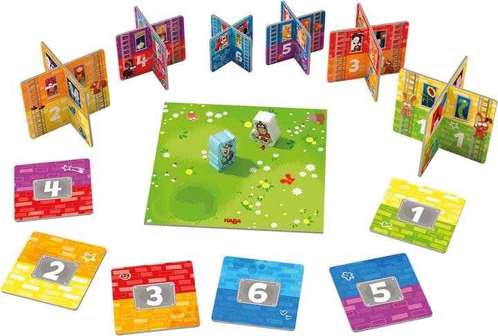 Actual product image Haba Rhino Hero Junior (German, Spanish, French, Dutch, Italian, English)