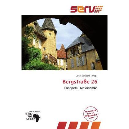 Bergstrasse 26, Fachbücher