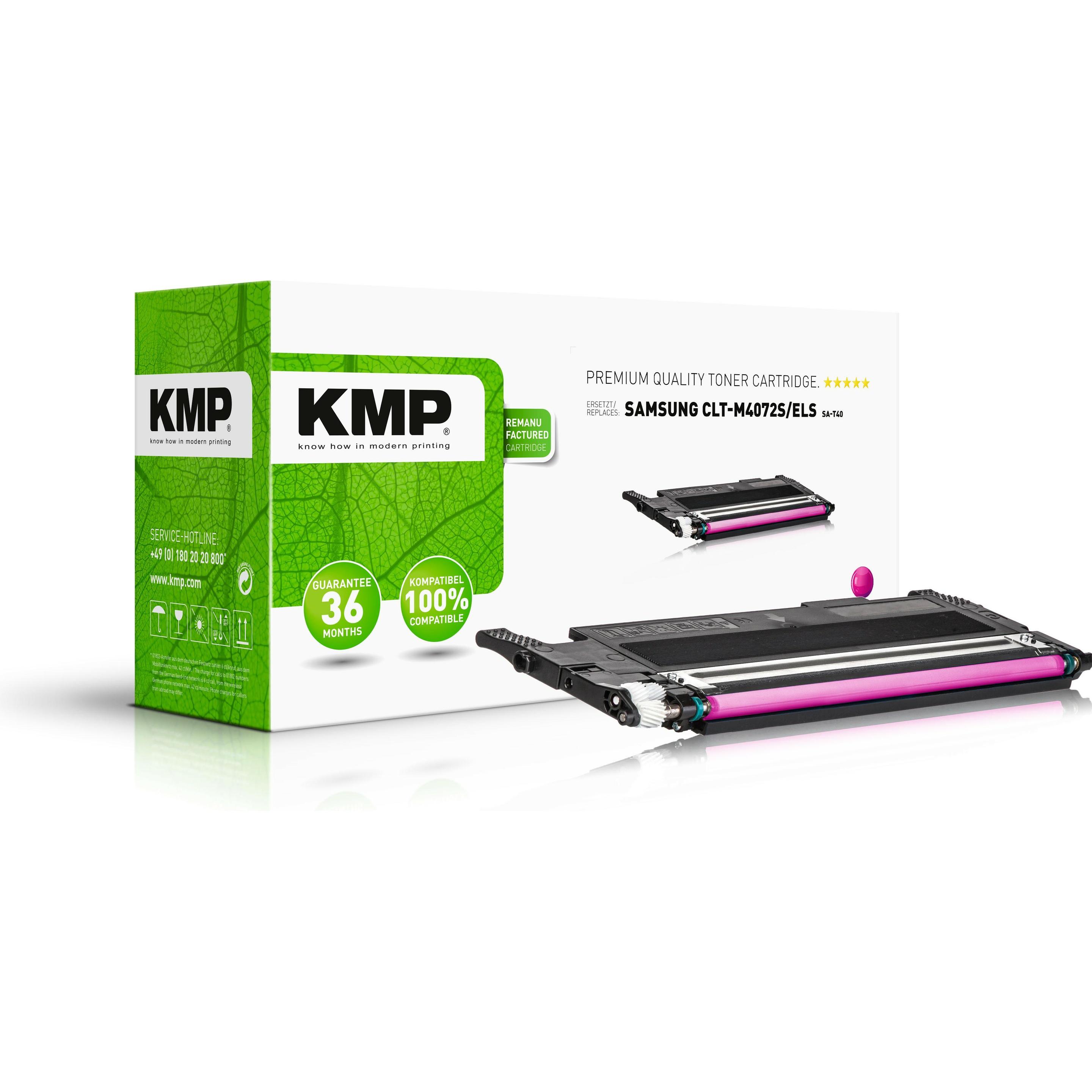 KMP, Toner, SA-T40 Toner kompatibel mit Samsung CLT-M4072 (M)