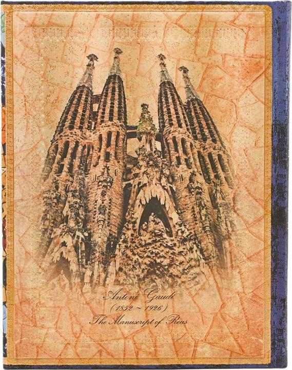 Actual product image Paperblanks Calendarfor25/26(18M),Gaudi,manuscriptbyReus