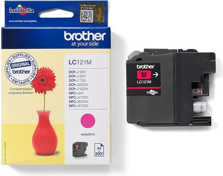 Actual product image Brother Lc-121m (M)
