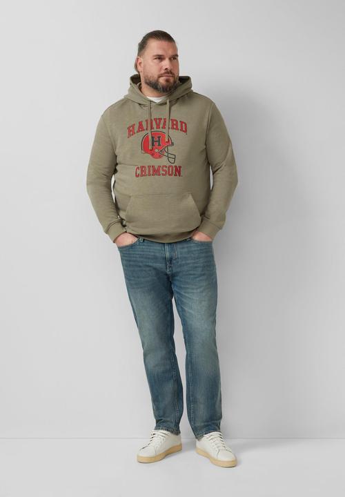 Produktbild s.Oliver Kapuzen-Sweatshirt im Modern Fit mit College-Artwork (XXL)