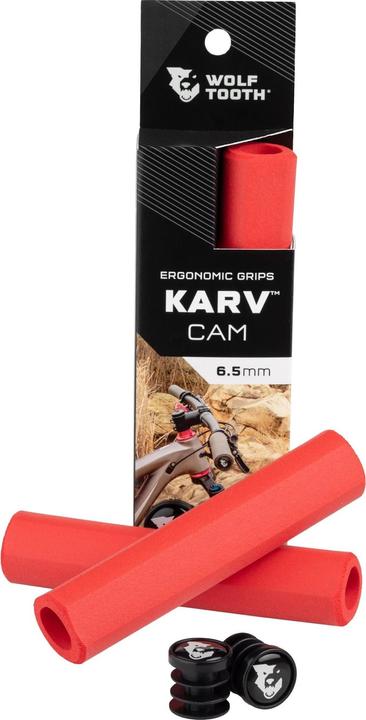 Image du produit Wolf Tooth Poignée Karv Cam, 135/32mm, red
