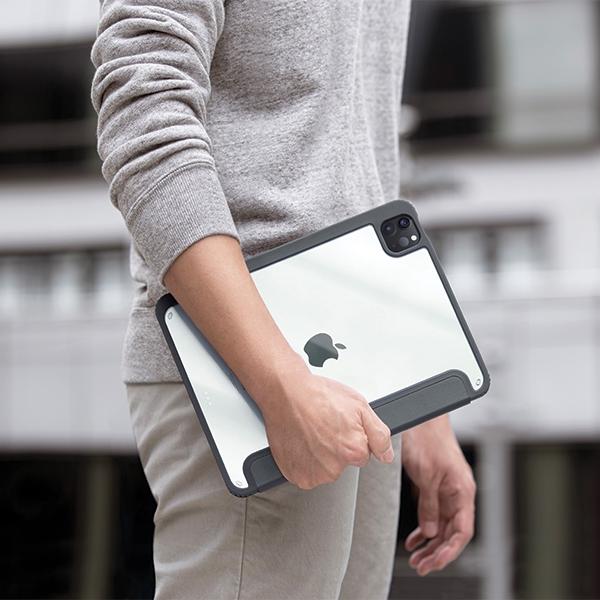 Actual product image Uniq etui Moven iPad Pro 13" (2024) szary/charcoal grey (Apple iPad Pro 13 2024)