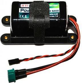 Actual product image Jeti Receiver battery model Power Ion 6200 2S2P (7.20 V, 6200 mAh)