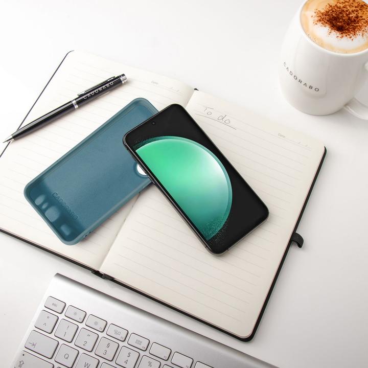 Actual product image Cadorabo Case for Samsung Galaxy S24 FE TPU Liquid Silicone Cover (Samsung Galaxy S24 FE)