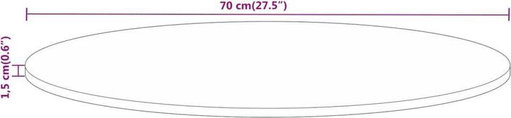 Actual product image vidaXL Tischplatte