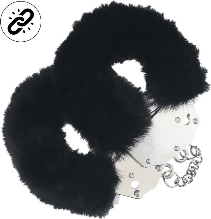 Immagine prodotto Ouch! Heavy-duty Fluffy Handcuffs - Black