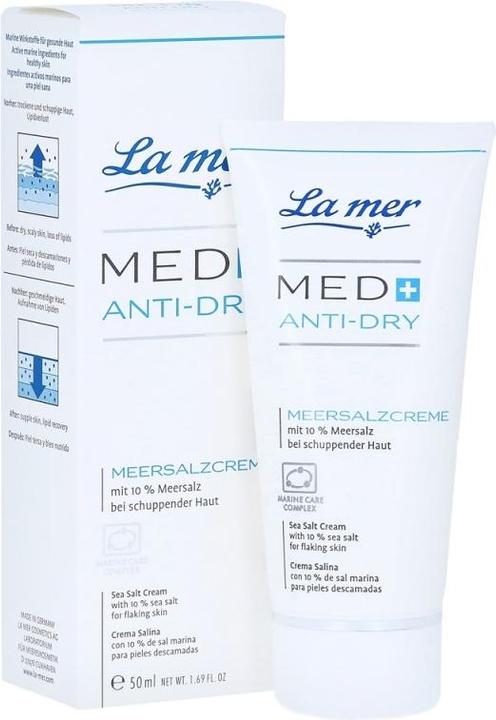 Produktbild La Mer Med+ Anti-Dry Meersalzcreme ohne Parfum (Körpercreme, 50 ml)