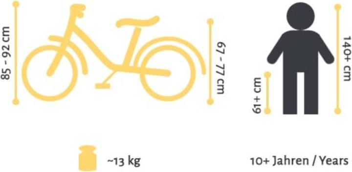 Produktbild Bikestar Urban Jungle (24")