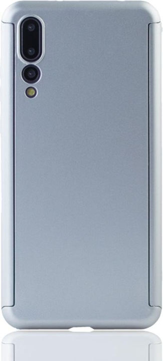 Produktbild König Design Hülle Handy Schutz für Huawei P20 Pro Full Case Cover Displayschutz Etuis Silber (Huawei P20 Pro)