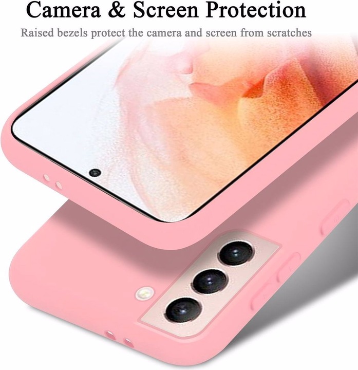 Produktbild Cadorabo TPU Liquid Silicone Case Cover (Samsung Galaxy S21 5G)