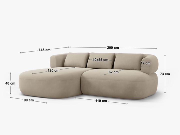 Produktbild Micadoni Jenny (Ecksofa)