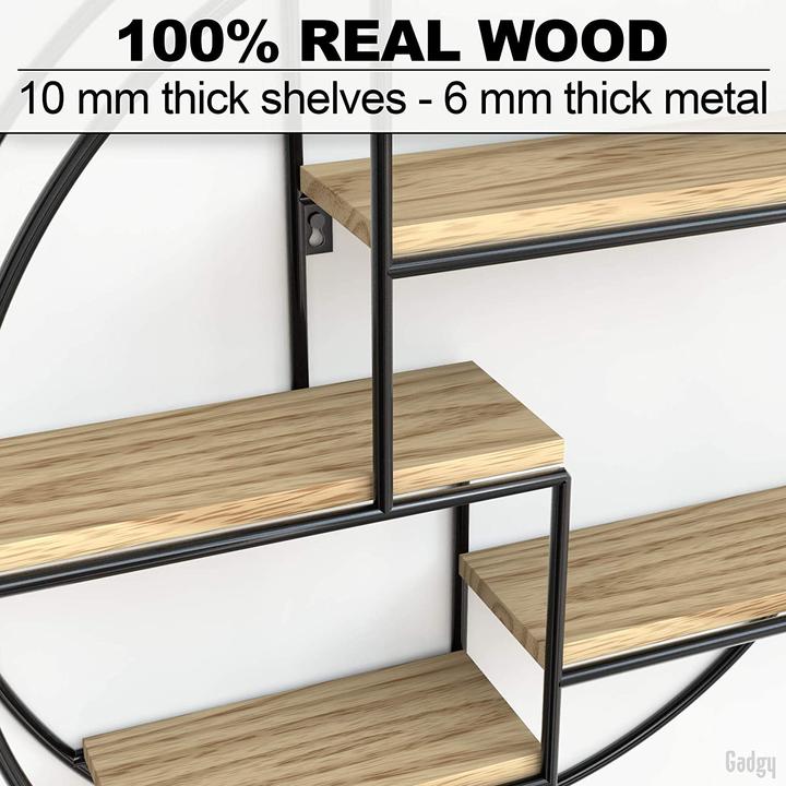 Actual product image Gadgy Wall shelf (43 x 43 x 12.5 cm)