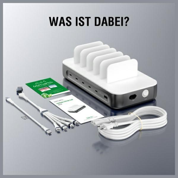 Actual product image 4smarts Team (100 W, 6 ports)