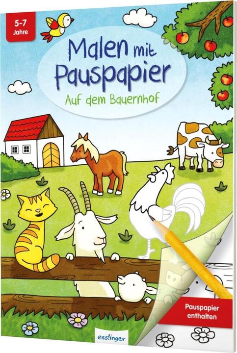 Produktbild Malen mit Pauspapier: Auf dem Bauernhof