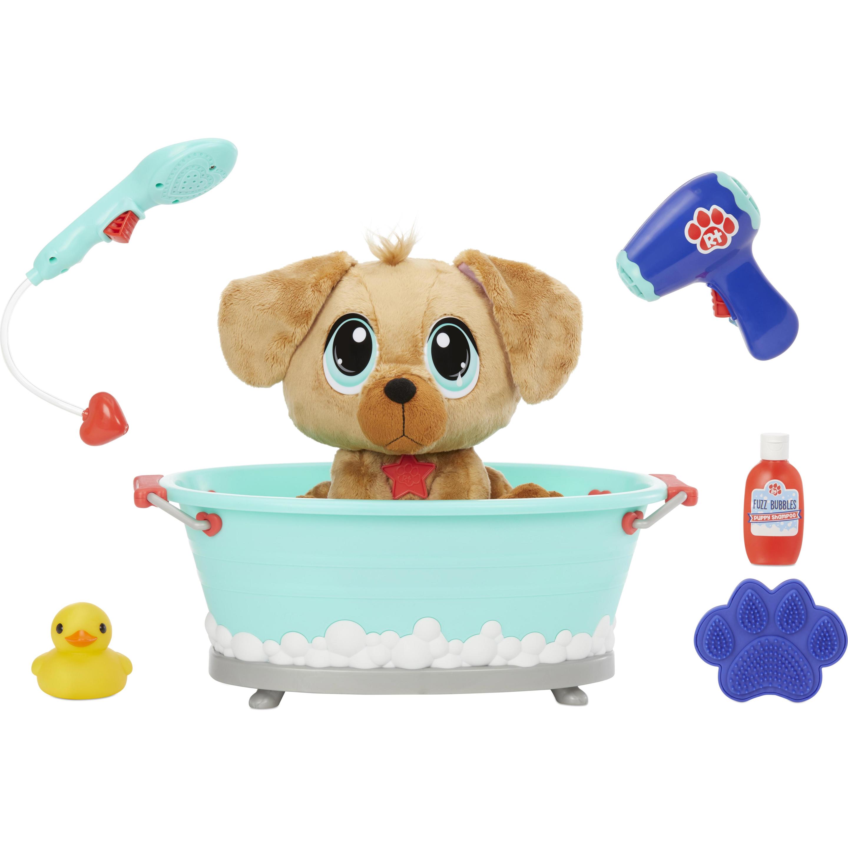 Amo Toys Rescue Tales Scrub'n Groom Bathtub - Golden Retriever (40 cm)