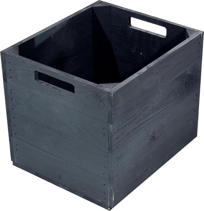 Immagine prodotto Holz Zollhaus Scatola portaoggetti Vintage Black, 33 x 38 cm (33 cm, 41.38 l, 1x)