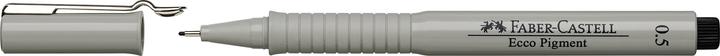 Actual product image Faber-Castell Ecco Pigment Ink 0.5 bw (Black, 1 x)
