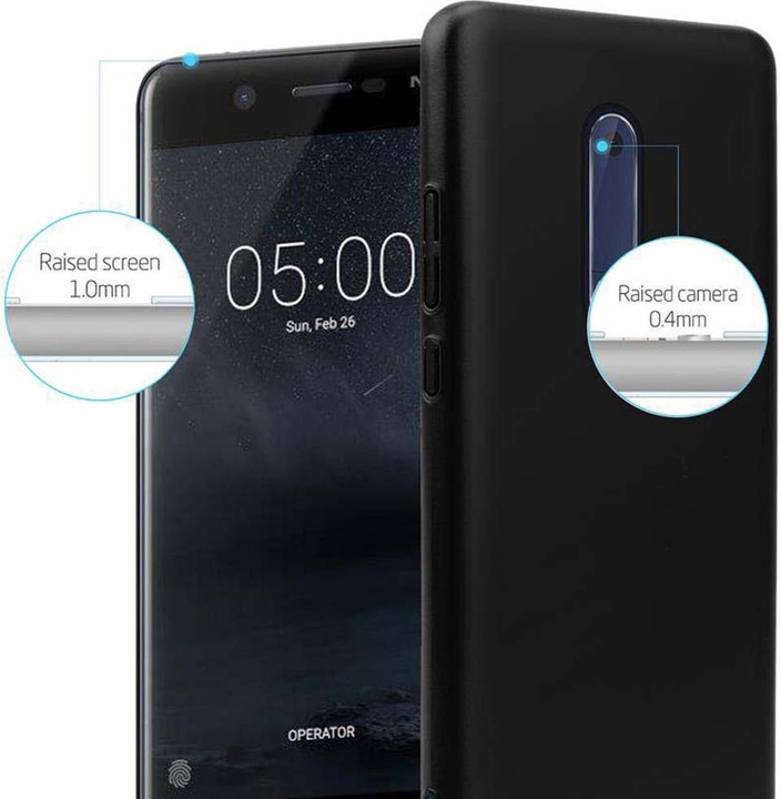 Produktbild Cadorabo Hard Cover Matt Metall Cover (Huawei Y5 (2017))