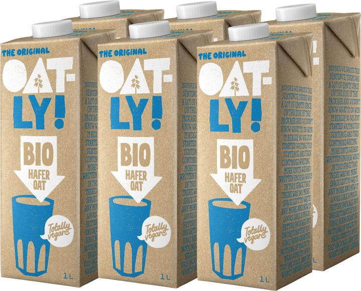Image du produit Oatly Classic Bio (6 x 100 cl)