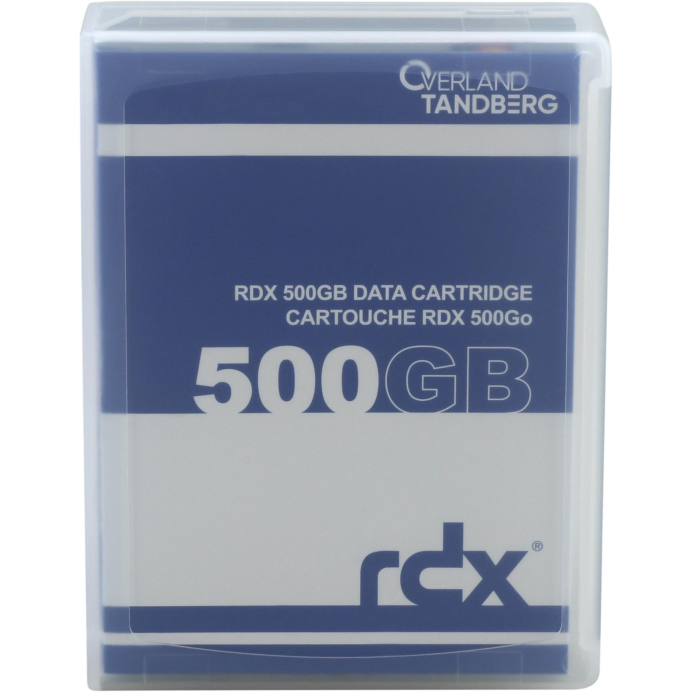 Thumbnail - Tandberg Data 8541-Rdx (RDX (HDD), 500 GB), Cartridge