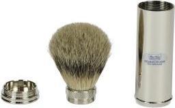 Actual product image Travel shaving brush deluxe silver tip (Shaving brush)