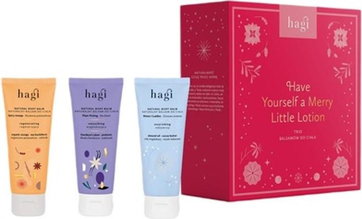 Produktbild Hagi Hagiset Have Yourself A Merry Little Lotion - Spicy Orange, Plum, And Winter Embrace, 75ml Each
