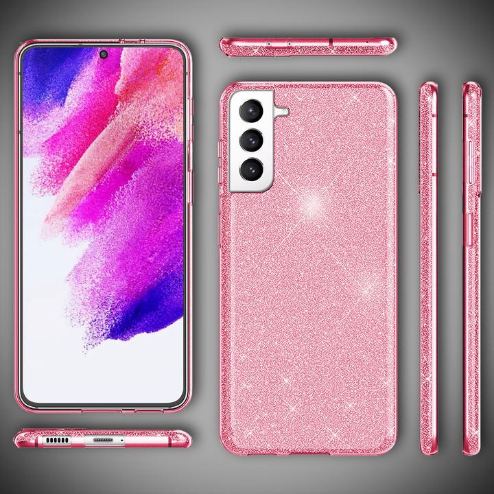 Actual product image Nalia Glitter cell phone case (Samsung Galaxy S21 FE)