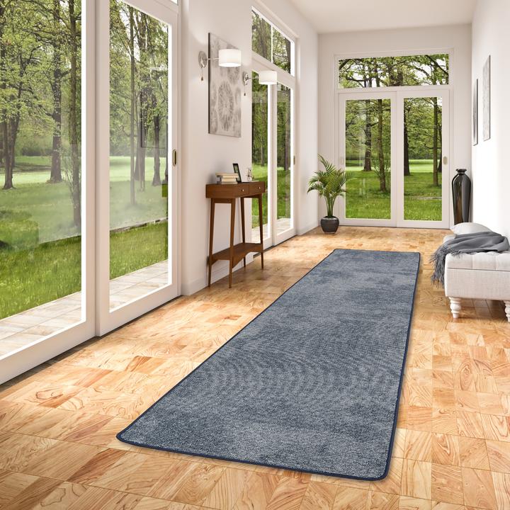 Produktbild Snapstyle Streifenberber Teppich Läufer Lines Meliert (100 x 100 cm)