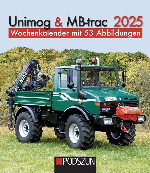 Produktbild Unimog & MB-trac 2025 Wochenkalender