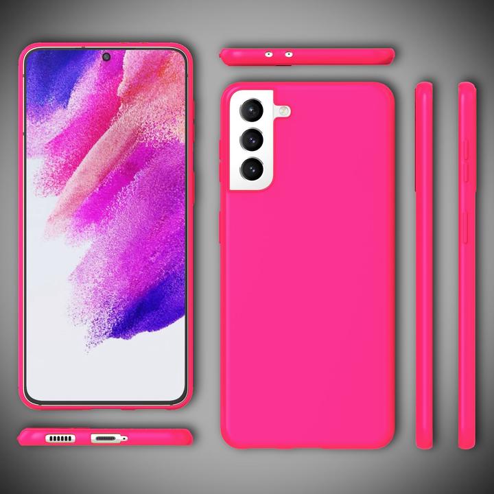 Actual product image Nalia Neon silicone mobile phone case (Samsung Galaxy S21 FE)